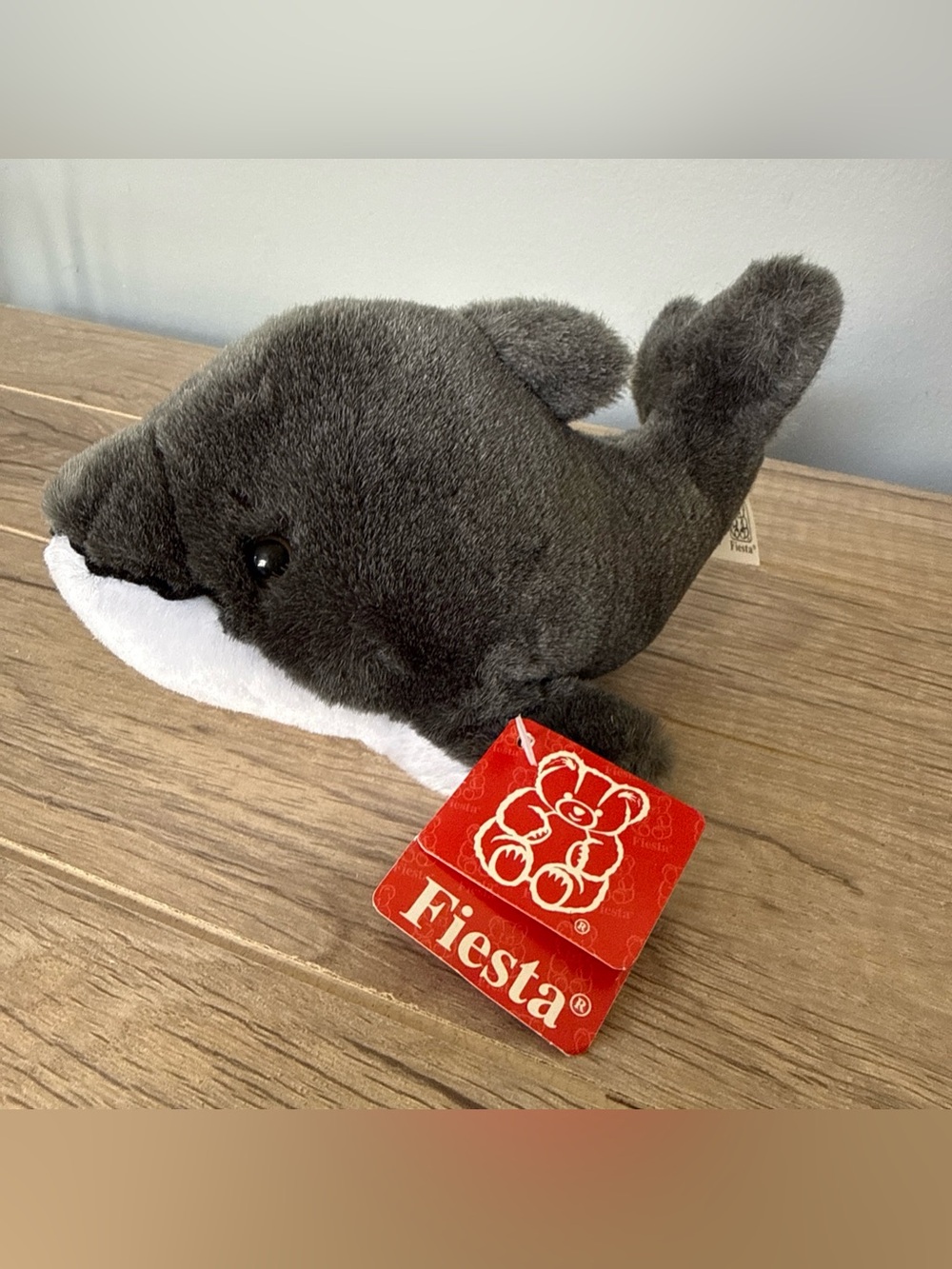 FIESTA ~ 7' Dolphin PlushStuffed Animal #7811 China 1996 TAGS